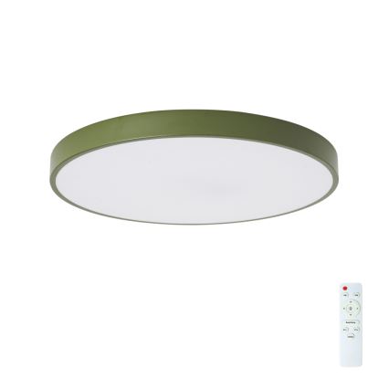 Brilagi - himennettävä LED-kattovalaisin POOL LED/60W/230V 3000-6000K, halkaisija 60 cm, vihreä + kauko-ohjain