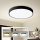 Brilagi - POOL LED - 60 W LED-kattovalaisin, 230 V, 3000/4000/6000 K, halkaisija 60 cm, musta