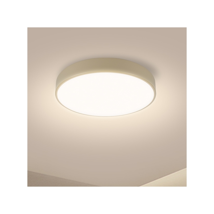 Brilagi - POOL LED/36W/230V 3000/4000/6000K, halkaisija 30 cm, beige LED-kattovalaisin