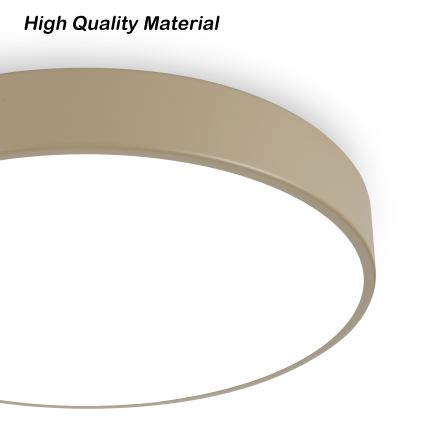 Brilagi - POOL LED/36W/230V 3000/4000/6000K, halkaisija 30 cm, beige LED-kattovalaisin