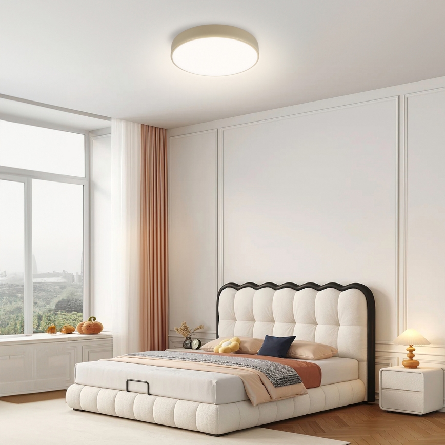 Brilagi - LED-kattovalaisin POOL LED/36W/230V 3000/4500/6000K halkaisija 30 cm beige