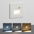 Brilagi - Portaiden LED-valaisin liike- ja hämärätunnistimella JACK LED/1,5W/230V 3000/4000/6500K valkoinen