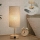 Brilagi - Pöytälamppu USB-portilla TABLON 1xE27/25W/230V tammi/beige