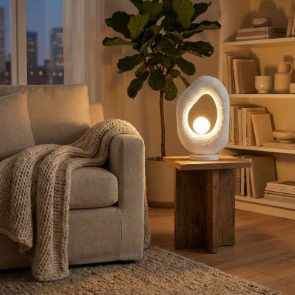 Brilagi - Pöytälamppu WABI SABI 1xG9/8W/230V valkoinen