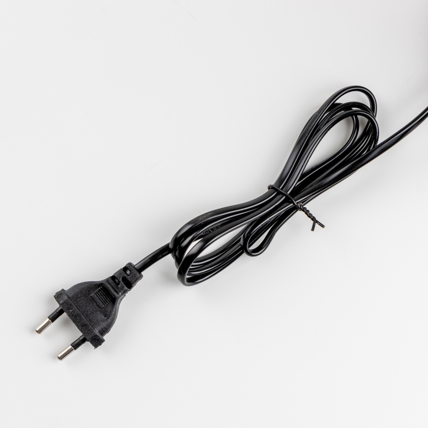 Brilagi - Pöytävalaisin BANK OFFICE 1xE27/60W/230V musta/hopea/valkoinen