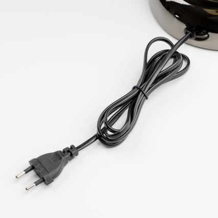 Brilagi - Pöytävalaisin BANK OFFICE 1xE27/60W/230V musta/kultainen/vihreä