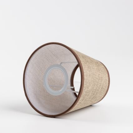 Brilagi - Pöytävalaisin NUBILA WOOD 1xE27/25W/230V tammi/ruskea