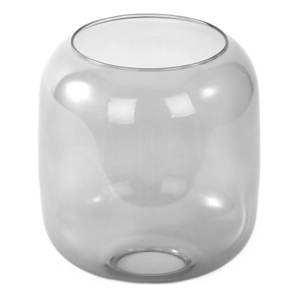 BRILAGI - Pöytävalaisin WOOD GLASS 1xE27/40W/230V ruskea/musta/savunharmaa