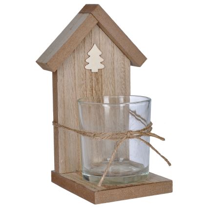 Brilagi - Puinen tuikkukynttilän pidike