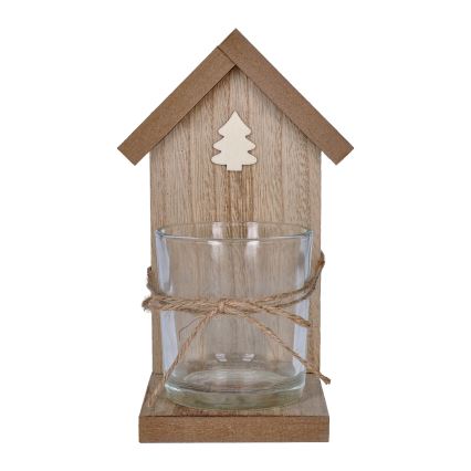 Brilagi - Puinen tuikkukynttilän pidike