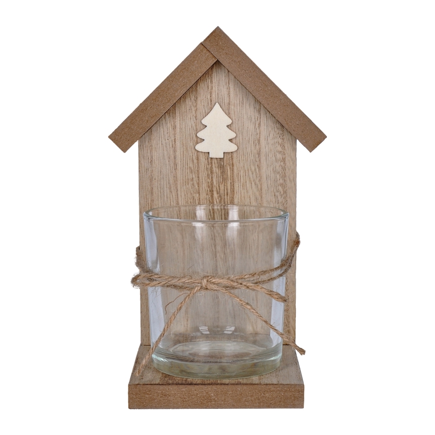 Brilagi - Puinen tuikkukynttilän pidike