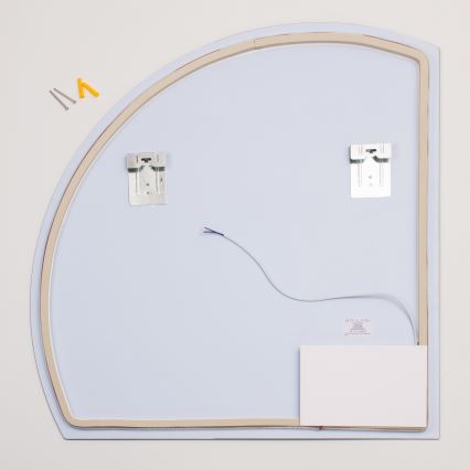 Brilagi - LED-kylpyhuonepeili QUARTIERE LED/25W/230V 70x75 cm IP44 CRI 90 himmennettävä + CCT