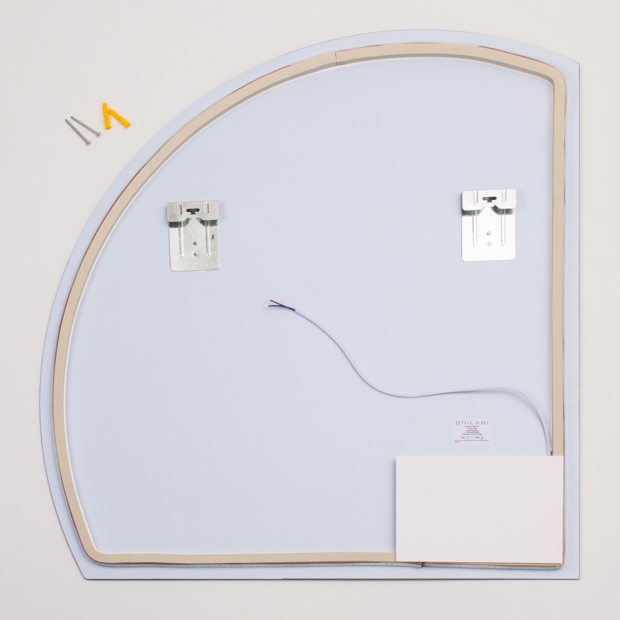 Brilagi - LED-kylpyhuonepeili QUARTIERE LED/25W/230V 70x75 cm IP44 CRI 90 himmennettävä + CCT
