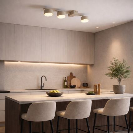 BRILAGI - LED RGB+CCT himmennettävä kohdevalaisin MONO 3xGX53/14W/230V 2700-6500K Wi-Fi Tuya beige