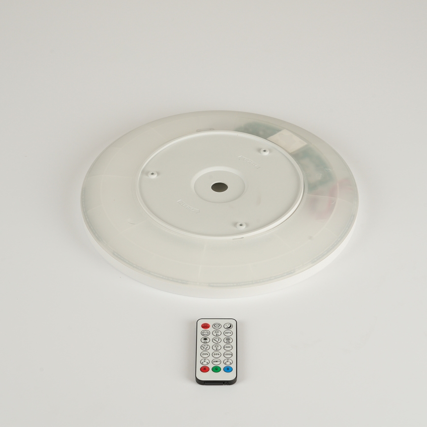 Brilagi - LED RGBW Himennettävä kattovalaisin ULTRA SLIM LED/18W/230V 2700-6500K halkaisija 30 cm valkoinen + kaukosäädin