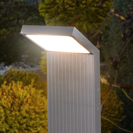 Brilagi - RIANO LED ulkovalaisin LED/8W/230V hopeanvärinen IP65 80 cm