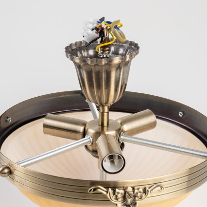 BRILAGI - Riippukattokruunu CLASSIC 3xE14/60W/230V messinki