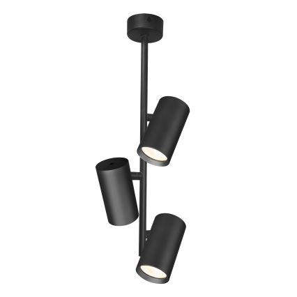 Brilagi - Riippukattokruunu SELE VERTICAL 3xGU10/30W/230V musta