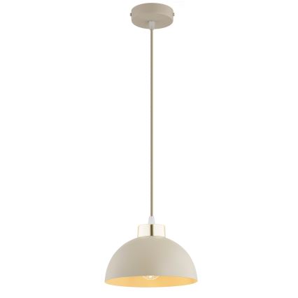 Brilagi - Riippuvalaisin johdolla MOON 1xE27/60W/230V Ø 18 cm beige/kultainen