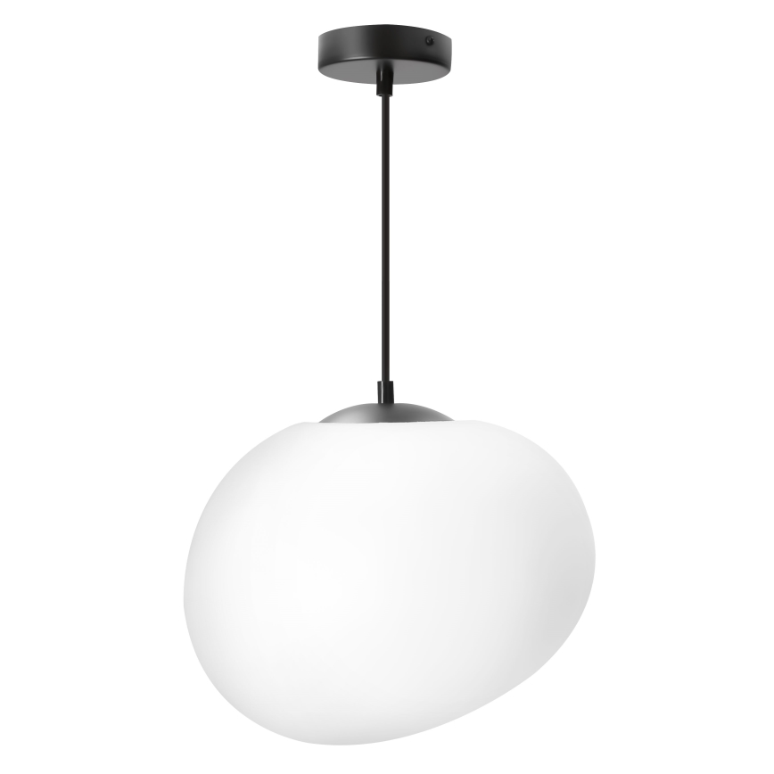 BRILAGI - Riippuvalaisin johdolla PEBBLES 1xE27/40W/230V halkaisija 30 cm musta
