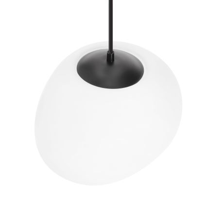 BRILAGI - Riippuvalaisin johdolla PEBBLES 1xE27/40W/230V halkaisija 30 cm musta