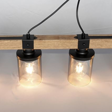 Brilagi - Riippuvalaisin johdolla VISTA 4xE27/60W/230V tammi