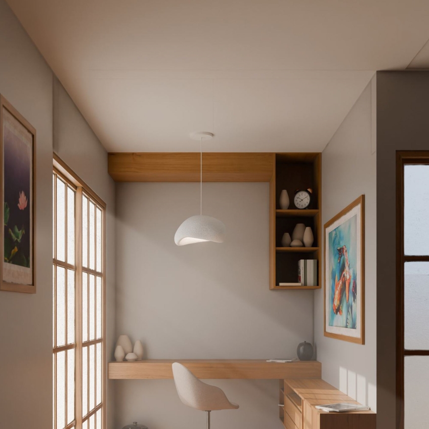 Brilagi - Riippuvalaisin johdolla WABI SABI 1xE27/40W/230V valkoinen