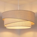 Brilagi - Riippuvalaisin kaapelilla ARROW 1xE27/60W/230V halkaisija 45 cm beige