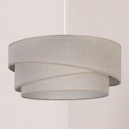 Brilagi - Riippuvalaisin kaapelilla ARROW 1xE27/60W/230V halkaisija 45 cm beige