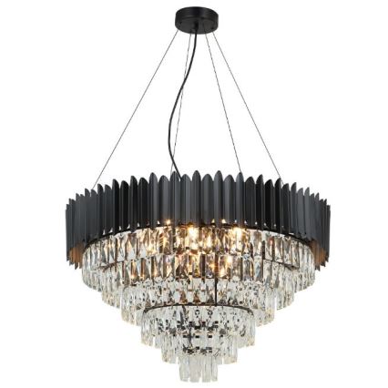 Brilagi - Riippuvalaisin kaapelilla CARLOS 11xE14/40W/230V halkaisija 80 cm