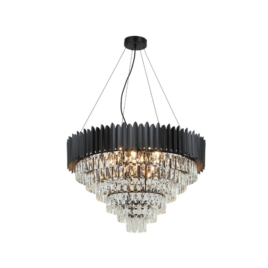 Brilagi - Riippuvalaisin kaapelilla CARLOS 11xE14/40W/230V halkaisija 80 cm