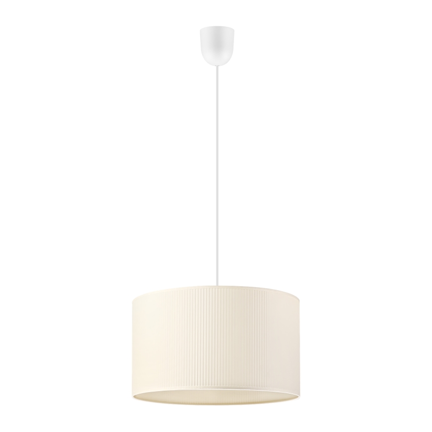 Brilagi - riippuvalaisin kaapelilla SIRIJA MODERN 1xE27/60W/230V, halkaisija 35 cm, kermanvärinen