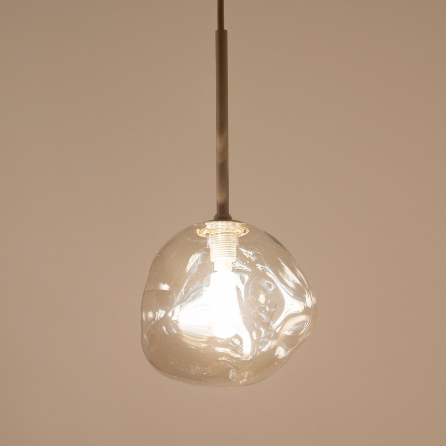 BRILAGI - riippuvalaisin kaapelilla VULCANO 1xG9/8W/230V halkaisija 15 cm beige/savunbeige