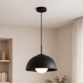 BRILAGI - Riippuvalaisin lankajohdolla COSMO 1xE27/60W/230V halkaisija 30 cm musta