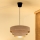 Brilagi - Riippuvalaisin LUNETA 1xE27/60W/230V, halkaisija 40 cm, beige/kulta