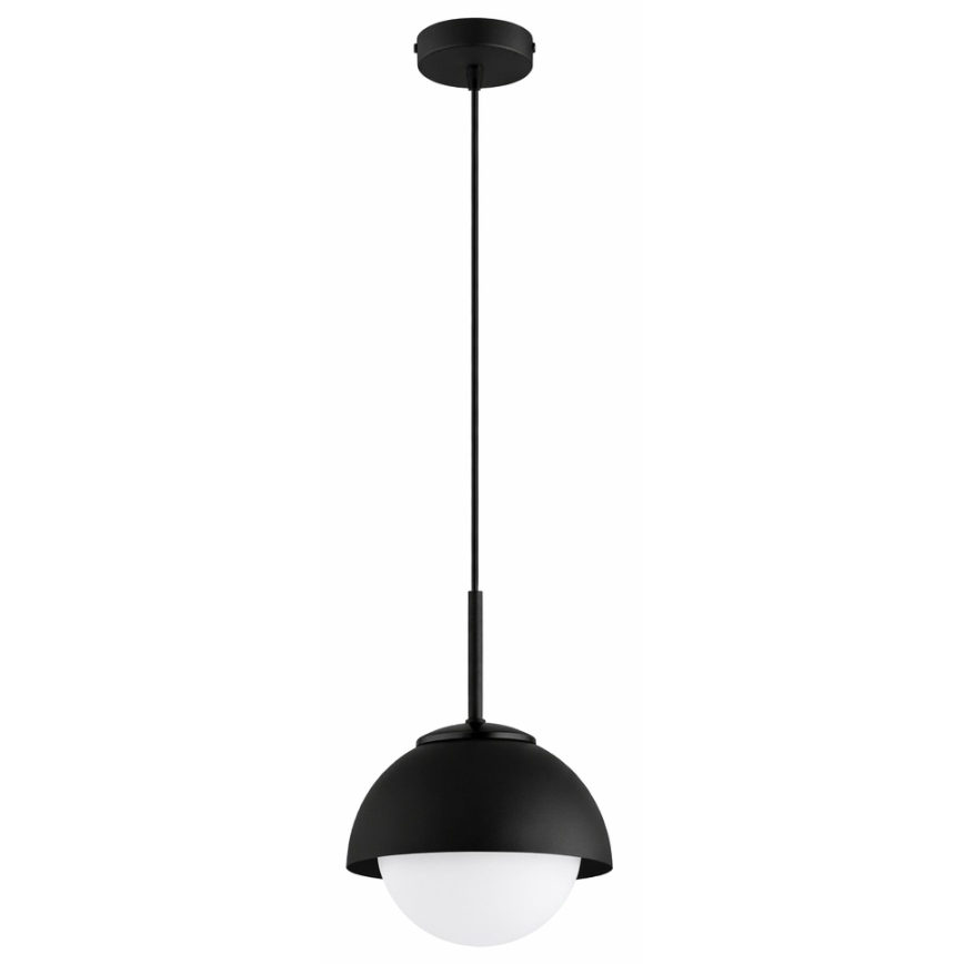 BRILAGI - Riippuvalaisin vaijerilla COSMO 1xE27/60W/230V halkaisija 18 cm musta