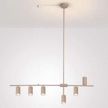 Brilagi - Riippuvalaisin vaijerilla CRANE 6xGU10/30W/230V beige