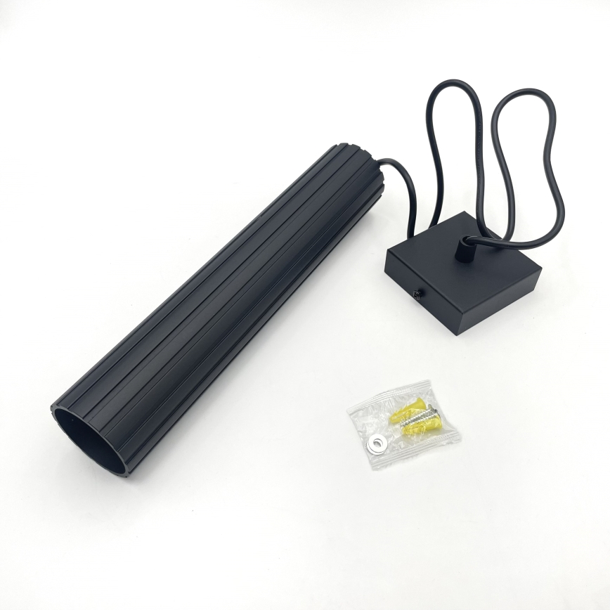 Brilagi - Riippuvalaisin vaijerilla CRISPINA 1xGU10/10W/230V musta