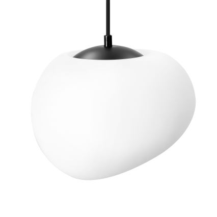 BRILAGI - Riippuvalaisin vaijerilla PEBBLES 1xE27/40W/230V halkaisija 25 cm musta