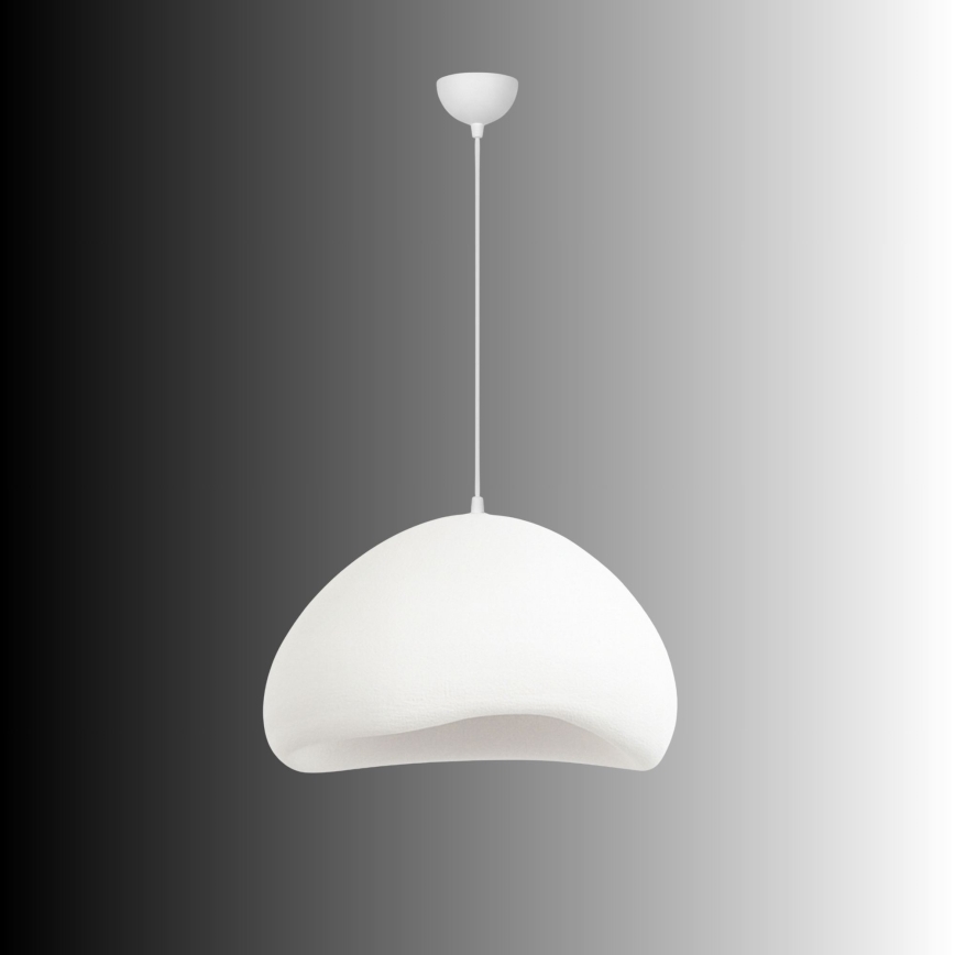 Brilagi - Riippuvalaisin vaijerilla WABI SABI 1xE27/40W/230V halkaisija 50 cm valkoinen