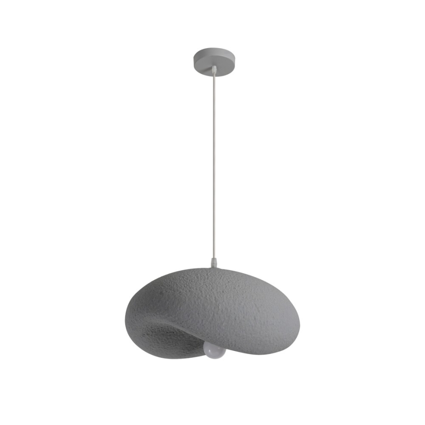 BRILAGI - Riippuvalaisin vaijerilla WABI SABI 1xE27/60W/230V halkaisija 40 cm harmaa