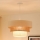 Brilagi - Ripustettava kattovalaisin DENVER LUNETA 1xE27/15W/230V halkaisija 45 cm beige/ruskea/kerma