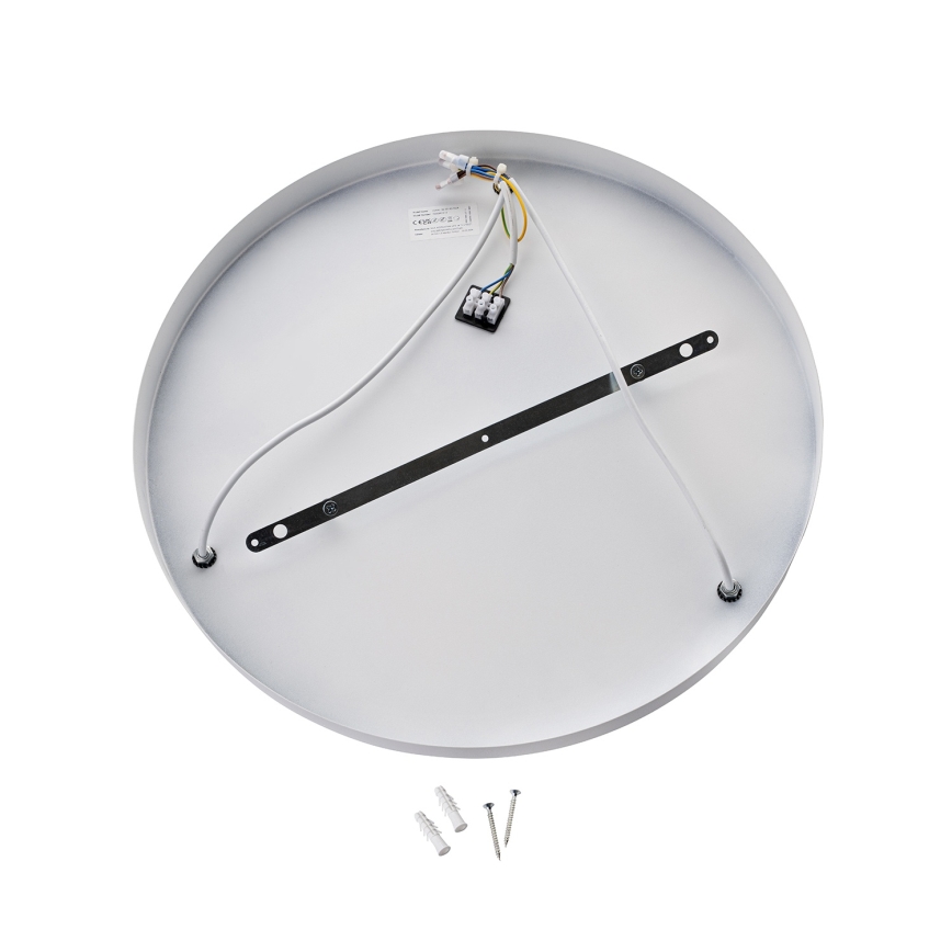Brilagi - Ripustettava kattovalaisin köydellä WABI SABI 3xE27/40W/230V Ø 60 cm valkoinen