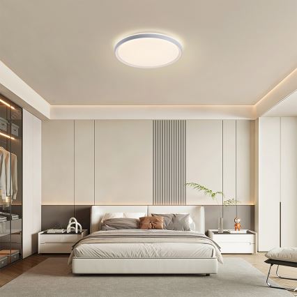 Brilagi - RIVO himmennettävä LED-kattovalaisin LED/72W/230V 3000-6000K valkoinen halkaisija 50 cm + kaukosäädin