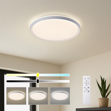Brilagi - RIVO himmennettävä LED-kattovalaisin LED/72W/230V 3000-6000K valkoinen halkaisija 50 cm + kaukosäädin