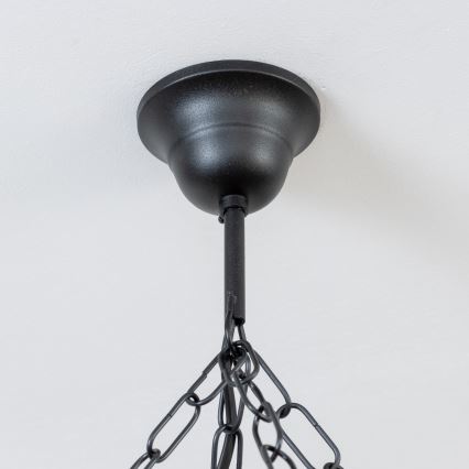 Brilagi - ROATA kattokruunu ketjulla 8xE14/40W/230V Ø 70 cm pyökki