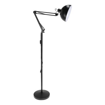 Brilagi - Säädettävä lattiavalaisin TASKER 1xE27/60W/230V 157 cm musta