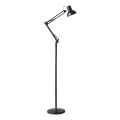 Brilagi - Säädettävä lattiavalaisin TASKER 1xE27/60W/230V 184 cm musta