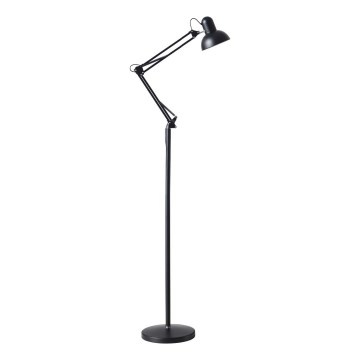 Brilagi - Säädettävä lattiavalaisin TASKER 1xE27/60W/230V 184 cm musta