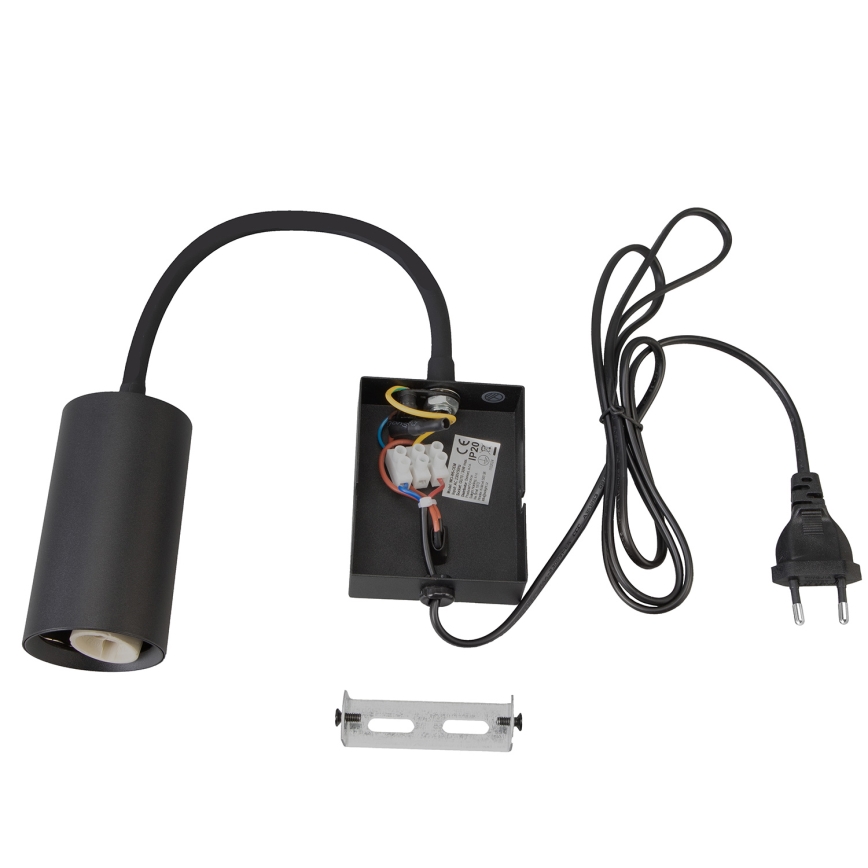 BRILAGI - SELE säädettävä seinävalaisin kytkimellä 1xGU10/30W/230V musta